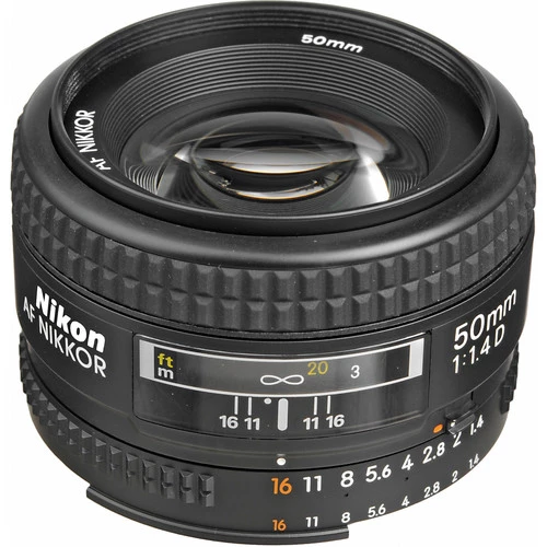 Nikon AF Nikkor 50mm f1.4D Lens